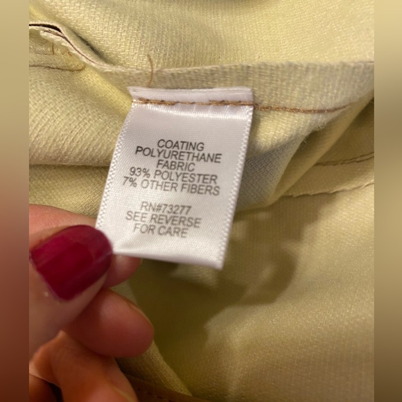 New Vylette sz Jr 13 Faux Leather Cargo Jogger Pants brown or tan new - Picture 7 of 7